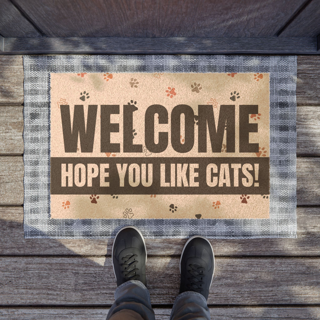 Welcome - Hope You Like Cats Doormat