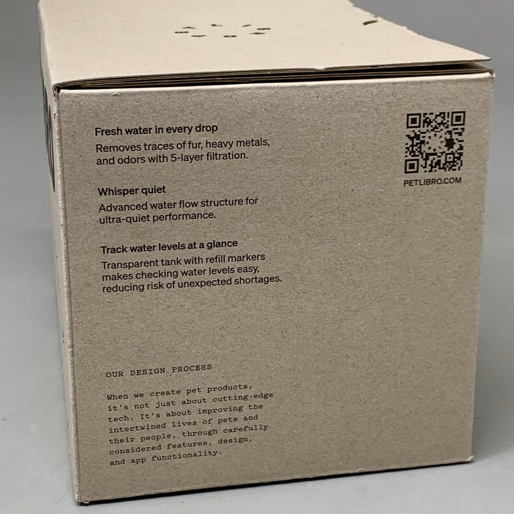 PETLIBRO Cat Water Fountain (71 FL oz) Stainless Steel Ultra Quiet