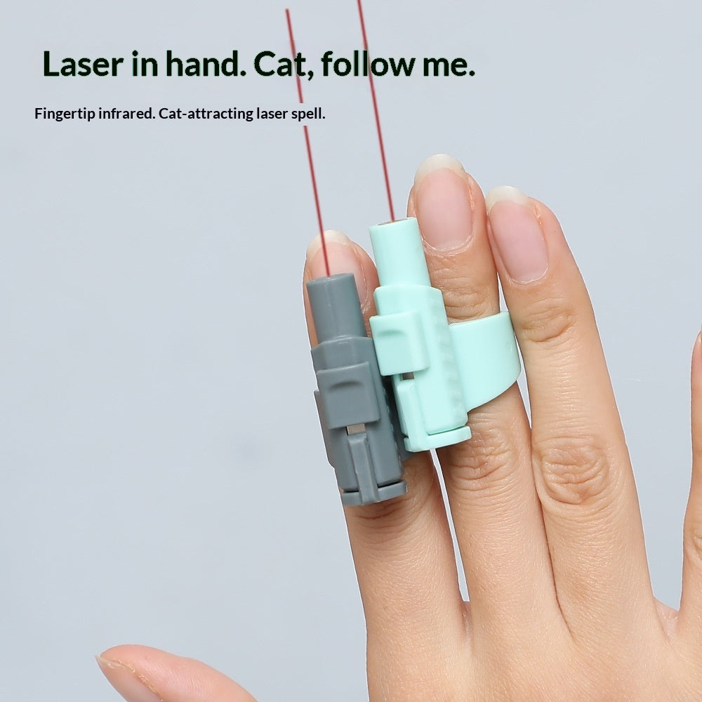 Creative New Ring-style Laser Cat Teaser Rod