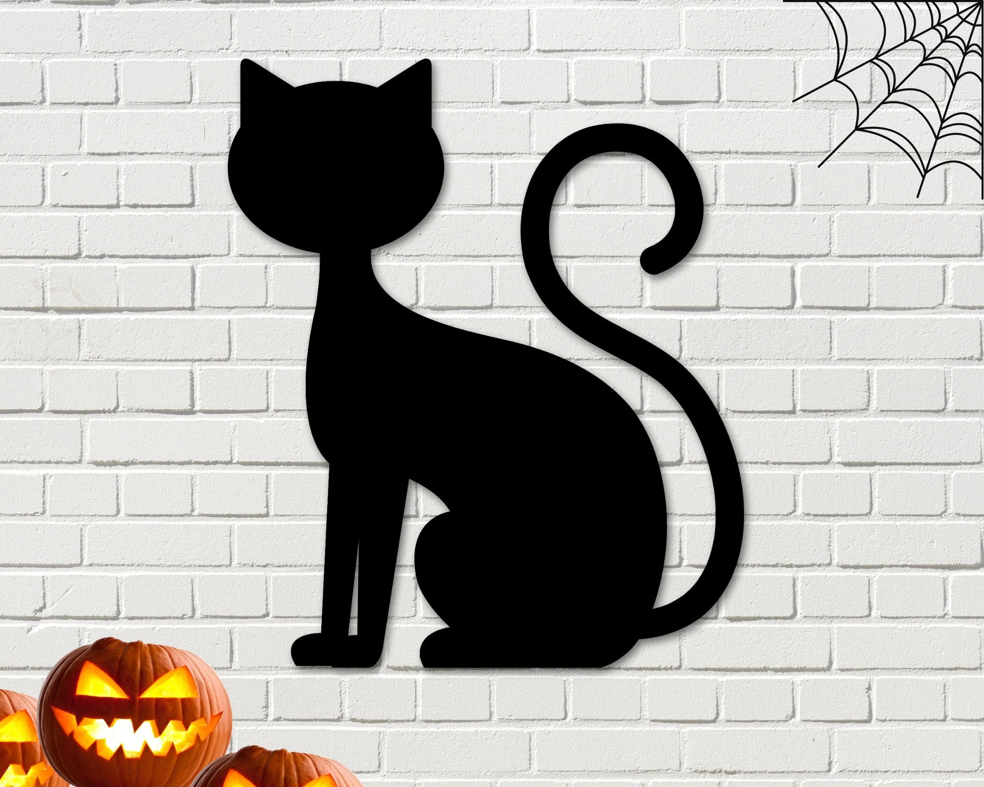 Cat Sign, Cat Lover Sign, Cat Decor, Cat Metal Sign, Cat Wall Art, Cat Silhouette Sign, Metal Sign, Metal Wall Art, Animal Silhouette, Kitty