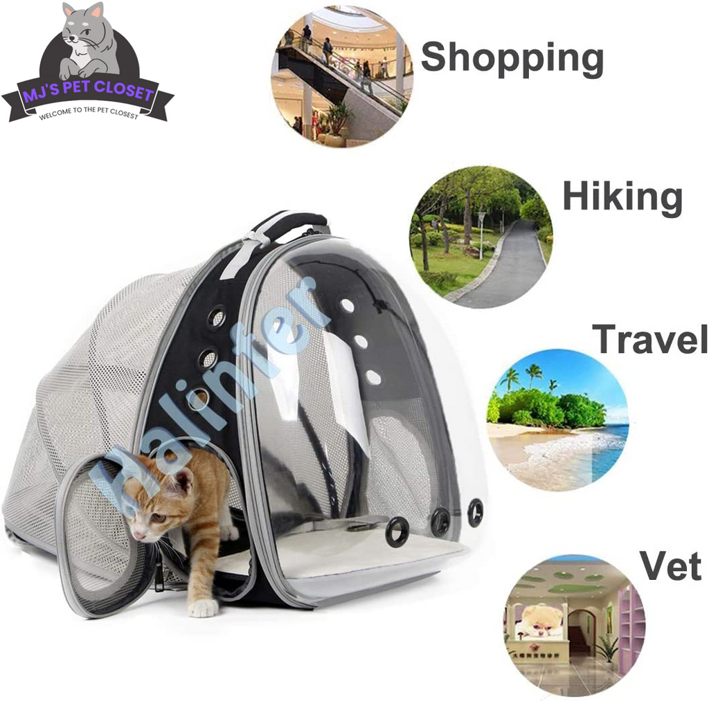 🚀✨ Cat Bubble Backpack with Fan - Perfect for Your Furry Astronaut! 🐾🐱 Fits Cats & Small Puppies up to 12 lbs! 🌌💖